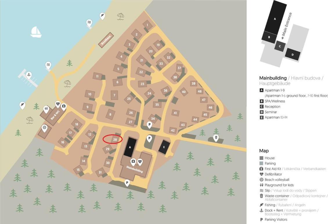 Lipno - Lakeside Village - Vetrnik Фримбурк Екстериор снимка